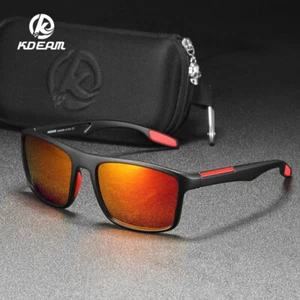 KDEAM Sport Polarizadas Gafas de Sol Cuadradas Hombres Mujeres Conducción Gafas de Pesca Nuevas - Imagen 1 de 30