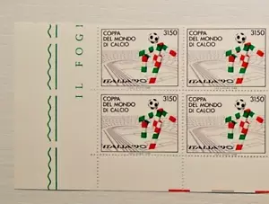 Italy 1988 World Cup Italy 90 3150 Lire Block MNH - Picture 1 of 1