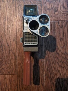 Bell & Howell Perpetua 8mm Electric Eye Movie Camera Triple Turret Untested - Picture 1 of 4