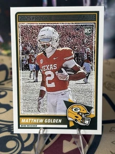 2025 Score Matthew Golden RC Base #56 Green Bay Packers Rookie - Bild 1 von 3