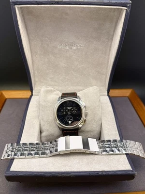 Orologio Longines LungoMare Cronografo Quarzo Uomo Swiss Made L3.633.4 - Immagine 1 di 4