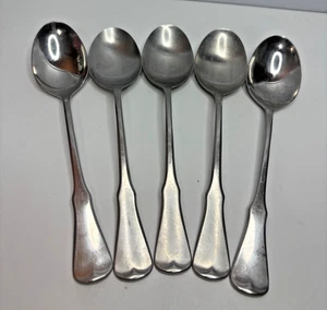 Oneida PATRICK HENRY Set of 5 Teaspoons 6" Community Stainless Flatware Spoons - Picture 1 of 4