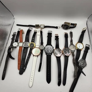 Bundle Of 16 Quartz Watches Job Lot Modern / Vintage Untested Parts / Repair - Picture 1 of 14
