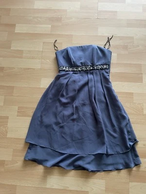 Blau Graues Kleid - Bild 1 von 2