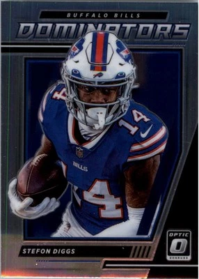 2021 Donruss Optic Dominators #7 Stefon Diggs - FB - Image 1 of 2