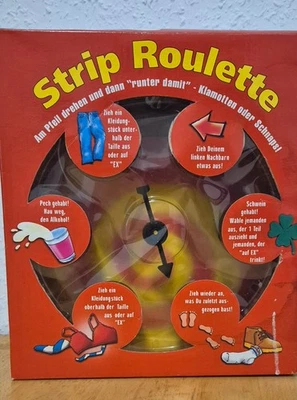 Strip Roulette OVP Trinkspiel Partyspiel Scherzartikel Party Fest Feier Bar  - Bild 1 von 4
