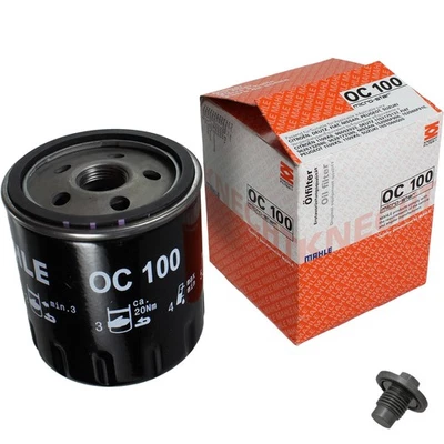 MAHLE Filtre À Huile Avec Vis De Fermeture Pour Chevrolet Tracker - Photo 1/3