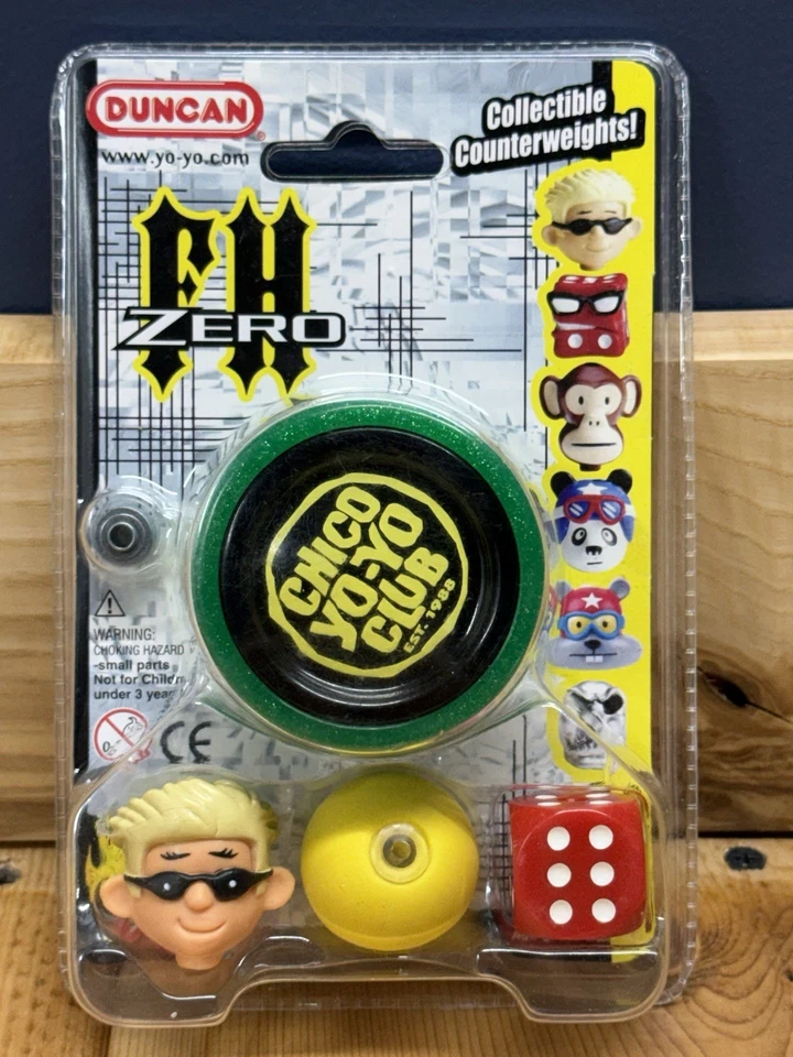 Duncan Freehand Zero FHZ Chico Yo-Yo Club Green Sealed Rare Limited Edition - Image 1 of 4