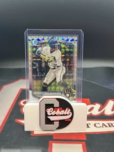 JOSE ANDERSON 2025 BOWMAN CROMO PRIMER REFRACTOR GEOMÉTRICO MILWAUKEE BREWERS/499 - Imagen 1 de 1
