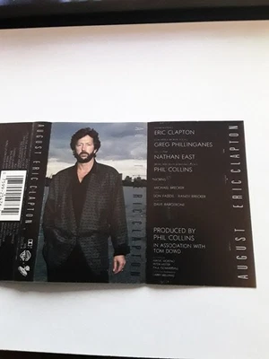 ERIC CLAPTON - AUGUST - CASSETTE TAPE - very Good Condition 1986 - Image 1 of 3