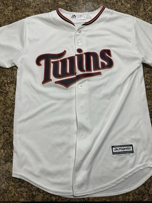 Camiseta deportiva 48 Torii Hunter Minnesota Twins blanca talla juvenil grande majestuosa base fresca Foto 1 de 4