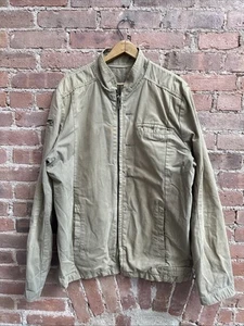 NICE COLLECTIVE Men’s Jacket, Sz XL, Khaki 100% Cotton, SF - Picture 1 of 10