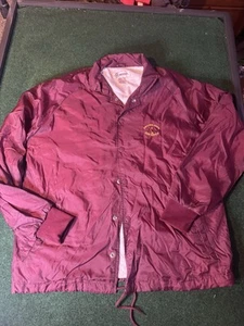 Vintage Arizona State University Jacket Large Medium Maroon Antigua 60s 70s ASU - Picture 1 of 6