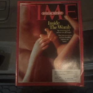 2002 NOVEMBER 11 TIME MAGAZINE - INSIDE THE WOMB FRONT COVER - H 6719 - Foto 1 di 11