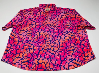 RSVLTS Disney Mickey Shirt Men’s 4XL Glow Flow  Kunuflex Neon  7649 - Image 1 of 4