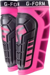 Pink Shin Guards - G-Form Pro-S Vento Football Shin Pads / Guards | Youth Size L - Picture 1 of 3