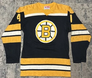 Suéter CAMISETA BOBBY ORR VINTAGE BOSTON BRUINS? #4 Victoriaville hecho en Canadá - Imagen 1 de 8