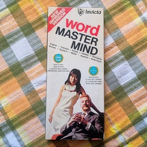 Vintage Invicta Word Master Mind Mastermind Game - New Improved - Picture 1 of 3