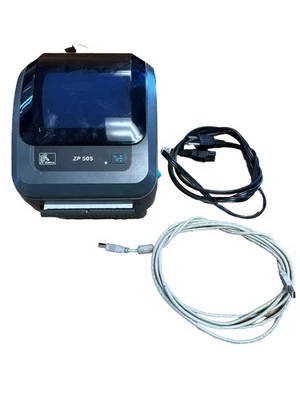 Zebra ZP505 Desktop Thermal Label Printer ZP505-0503-0017 USED/TESTED - Image 1 of 4