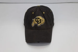 University Colorado CU Buffaloes CU Buffs Faded Stretch Black Hat Cap - Picture 1 of 10