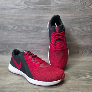 Nike Varsity Compete TR Zapatos Para Hombres 13W Ancho Negro Gimnasio Rojo Entrenamiento Correr - Imagen 1 de 12
