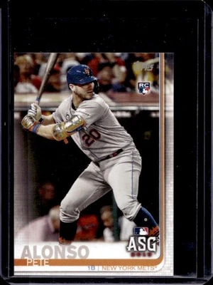 2019 Topps Update Mini Pete Alonso RC Rookie All-Star #US47 Mets - Image 1 of 2
