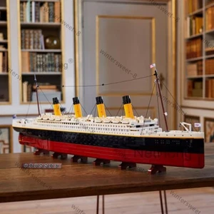 10294 Titanic Bausteine ICONS 9090 Teile MOC Exklusive Geschenke Spielzeug NEU - Imagen 1 de 12