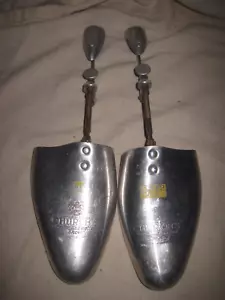 Paar Vintage Church's Northampton Made In England Aluminium Schuhspanner 11x12 - Bild 1 von 4