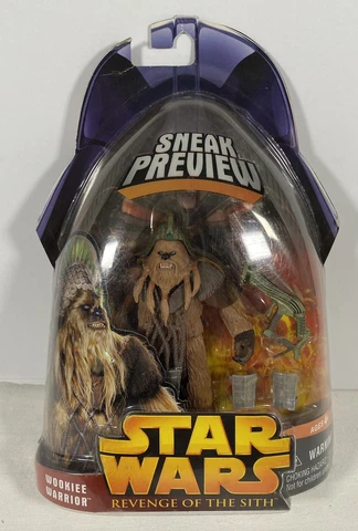 Star Wars SNEAK PREVIEW WOOKIEE WARRIOR Revenge Of The Sith #3 ROTS III Kashyyyk Cover