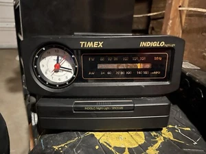 Vintage Timex Indiglo FM/AM Alarm Clock Radio Nite Light TX282B TESTED & Working - Picture 1 of 3