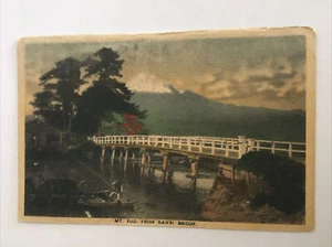 Mt. Postal vintage de Fuji From Kawai Bridge - Imagen 1 de 4