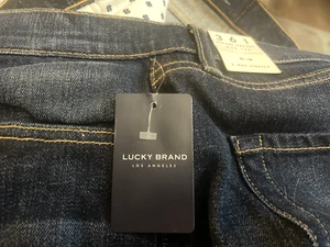 New Lucky Brand Men's Jeans 361 Vintage Straight Pants Blue Denim 40 x 30 - Picture 1 of 6