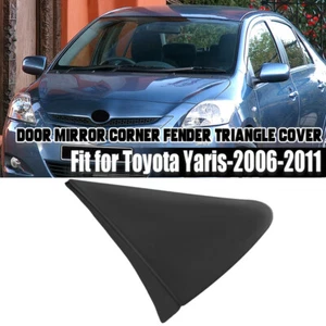 Cubierta de esquina de espejo lateral guardabarros (derecha) delantero para Toyota Yaris Hatchback 2006-10 - Imagen 1 de 12