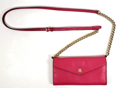 Michael Kors Envelope Crossbody Pink Jet Set Charm Phone Luggage - Image 1 of 4