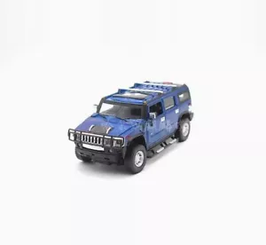 1:24 MZ Hummer H2 off-road vehicle CAR DIE CAST MODEL RARE - Picture 1 of 4