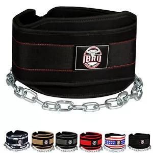 IBRO Advanced Fitness Dipping Cintura con Catena Lunga In Acciaio Resistente | Pesata - Foto 1 di 59