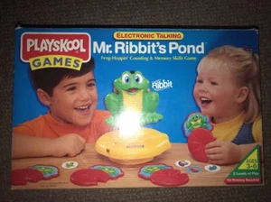 Mr Ribbit’s Pond elektronisches Memory Brettspiel 1996 - Bild 1 von 2