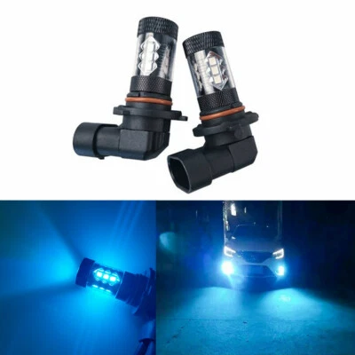 9005 LED DRL Daytime Running Light bulb Blue For Honda Civic Acura MDX RDX 8000K - Image 1 of 4