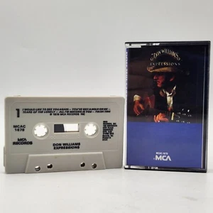 Don Williams Expressions Cassette 1978 MCA Records MCAC-1678 - Picture 1 of 3