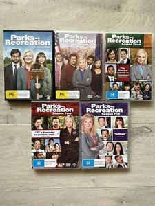 Parks And Recreation Complete Seasons 1-5 DVD Sets Region 4 Parks and Rec Series - Picture 1 of 7