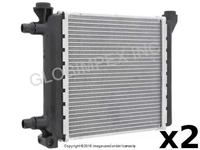 For BMW (2016-2023) Auxiliary Radiator FRONT LEFT and RIGHT (2) MAHLE BEHR OEM - Image 1 of 1
