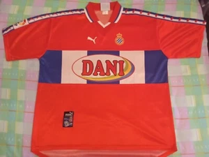 Camiseta Trikot Maillot Shirt RCD Espanyol Away Dani Season 1998 Size XL - Imagen 1 de 8