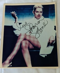 Sharon Stone, Autographed Photo, Original, Beautiful Signature Piece! Not a RP! - Picture 1 of 1