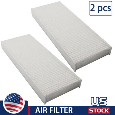 2x Filtro de aire de cabina para Nissan Frontier Pathfinder Xterra NV3500 Suzuki Equator Foto 1 de 4