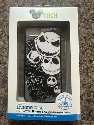 迪士尼乐园 D-Tech Jack Skellington Faces iPhone 5/5s 保护壳 — 第 1/4 张图片