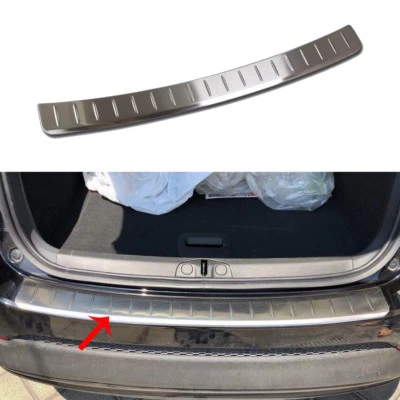 Stainless Steel Rear Bumper Outside Guard Plate Cover Fit Fiat 500X 2016-2018 - Image 1 of 4