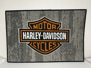 Tappetino ingresso porta logo Harley-Davidson 18" X 27" NUOVO - Foto 1 di 1
