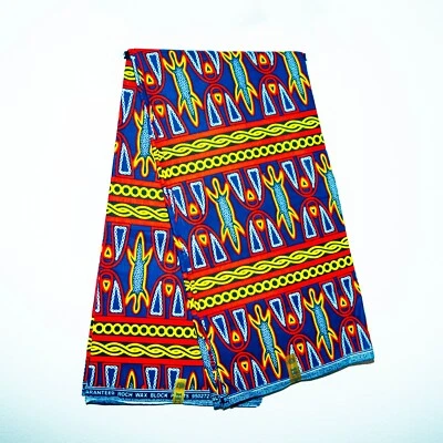 Bamenda African print fabric/100% cotton/Authentic Ndop fabric/Atoghu/6 Yards - Image 1 of 2