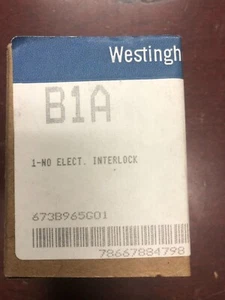 Eaton B1A CHM B1A 1-NO ELECT INTERLOCK - Picture 1 of 7