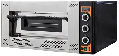 PRISMAFOOD Pizzaofen Gaspizzaofen Flüssiggas für 6 Pizzen stapelbar Gastlando